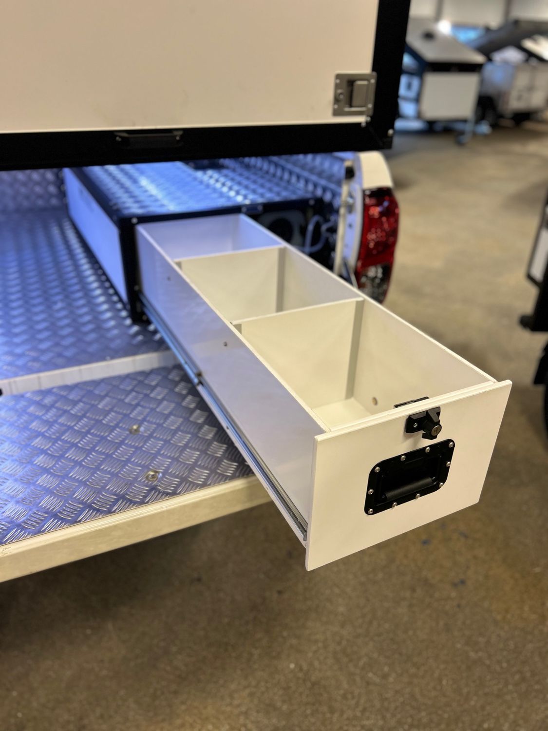 Lådsystem enkel modul/skåpbil
