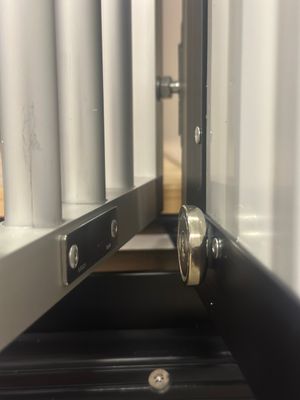 Magnethållare för Sidohängd dörr Magnethållare för Sidohängd dörr