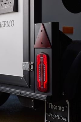 Metallhållare för rektangulär lampor Metallhållare för rektangulär lampor
