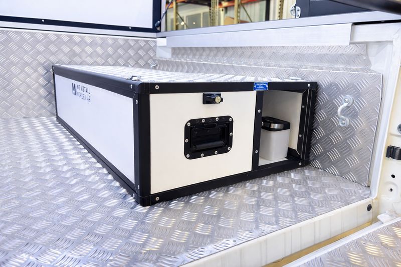 Lådsystem enkel modul/skåpbil