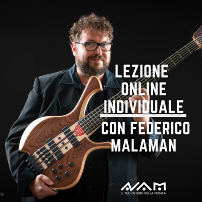 Lezione Online Individuale con Federico Malaman da 1h Lezione Online Individuale con Federico Malaman da 1h