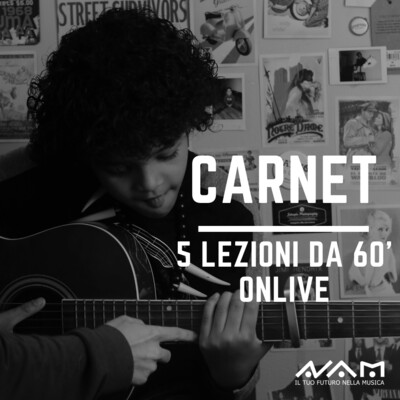 Carnet di 5 lezioni da 60' Carnet di 5 lezioni da 60'