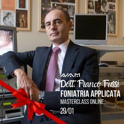 Webinar Foniatria Applicata con il Dott. F. Fussi Webinar Foniatria Applicata con il Dott. F. Fussi