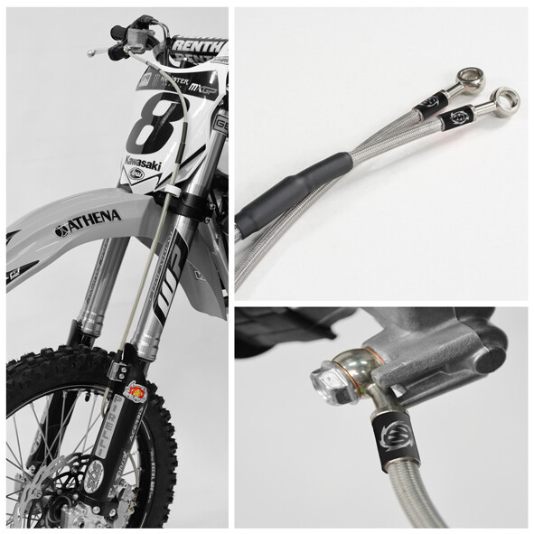 BREMŽU ŠĻAUKA MOTO MASTER YAMAHA YZ250F '10-23 / YZ450F '10-22 PRIEKŠA