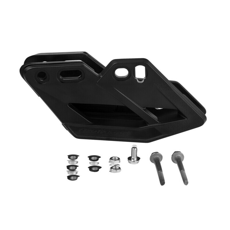 ĶĒDES VADĪKLA AR RĀMI POLISPORT KAWASAKI KXF250 '09-21 KXF450 '09-21 MELNS