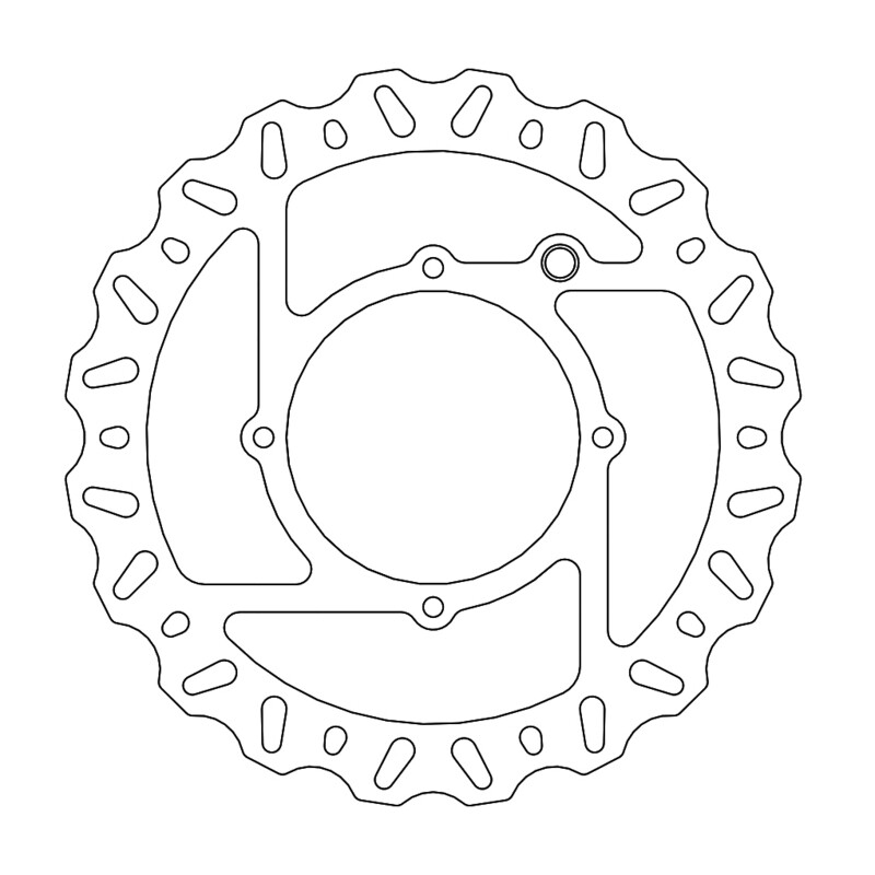 BREMŽU DISKS MOTO MASTER NITRO KTM SX85 / HUSQVARNA TC85 PRIEKŠA 240mm