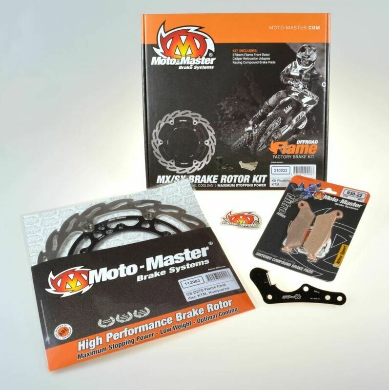 BREMŽU KOMPLEKTS MOTO MASTE KTM SX85 &#39;13-21 OVERSIZE 260mm