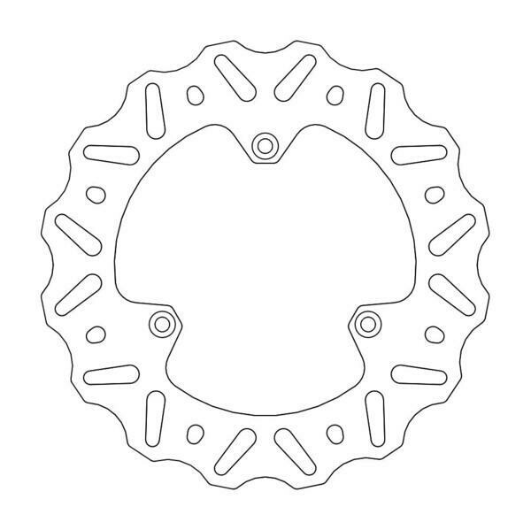 BREMŽU DISKS MOTO MASTER KTM SX65 HUSQVARNA TC65 160.00mm AIZMUGURE