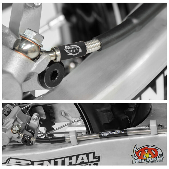 BREMŽU ŠĻAUKA MOTO MASTER KTM SX65 &#39;05-22 / HUSQVARNA TC65 &#39;17-22 AIZMUGURE
