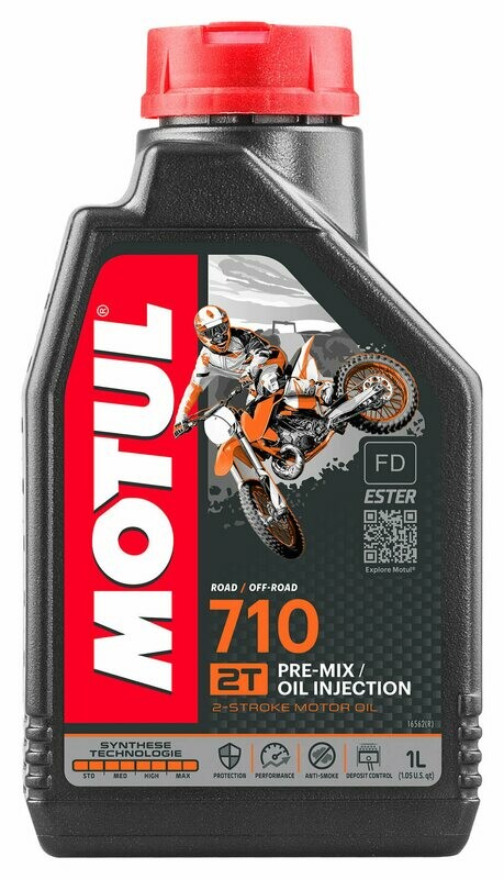 Motul Dzinēja Eļļa 710 2T 1l