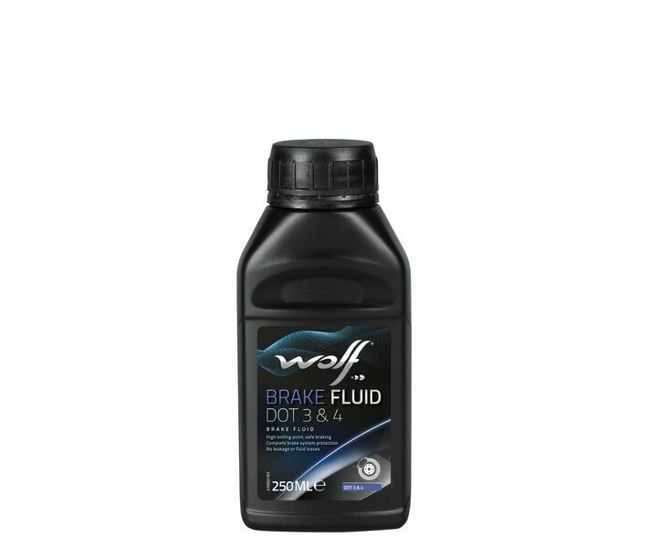 Wolf Bremžu Šķidrums DOT 3&amp;4 250ml