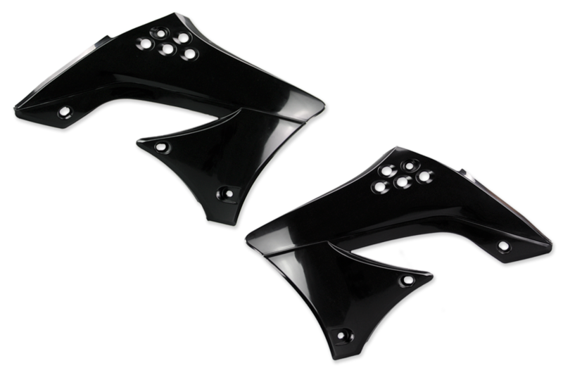 BĀKAS PLASTMASAS POLISPORT KAWASAKI KXF450 '09-11 MELNI