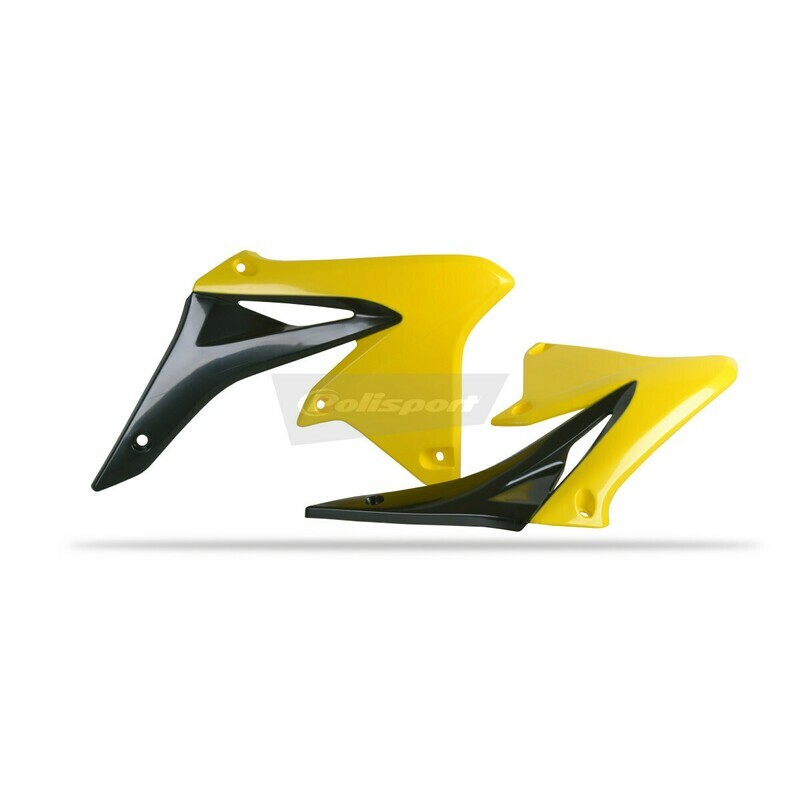 BĀKS AIZSARGI POLISPORT SUZUKI RMZ250 &#39;10-18 DZELTENS/MELNS