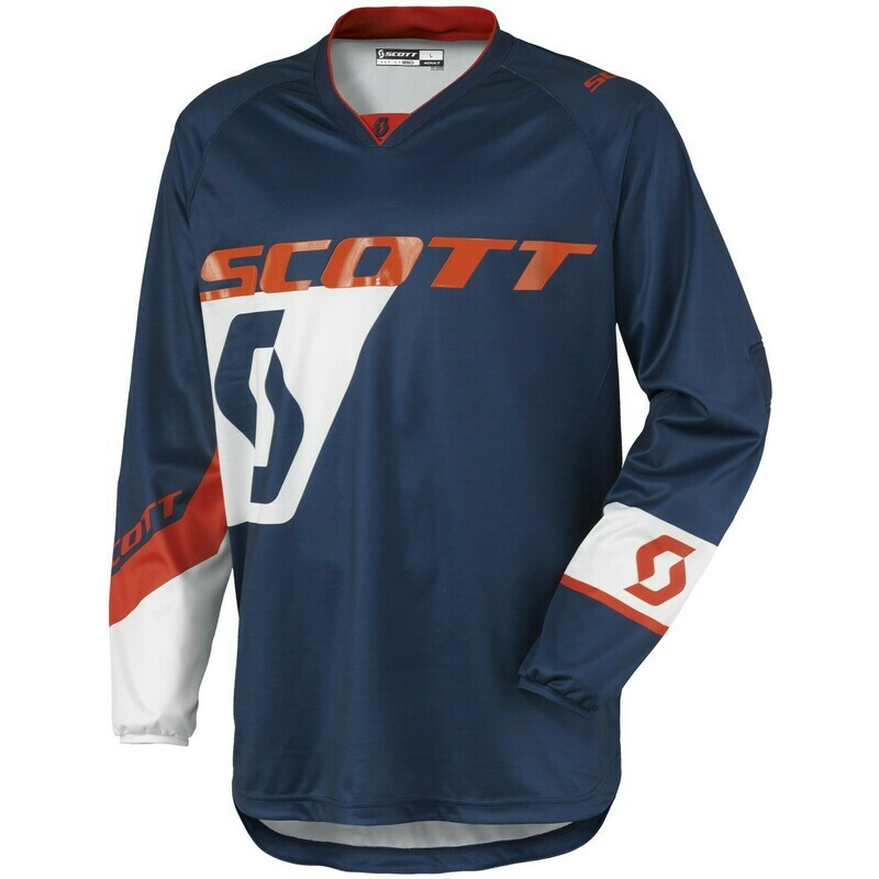 Scott Junioru Krekls 350 DIRT KIDS Blue / Orange