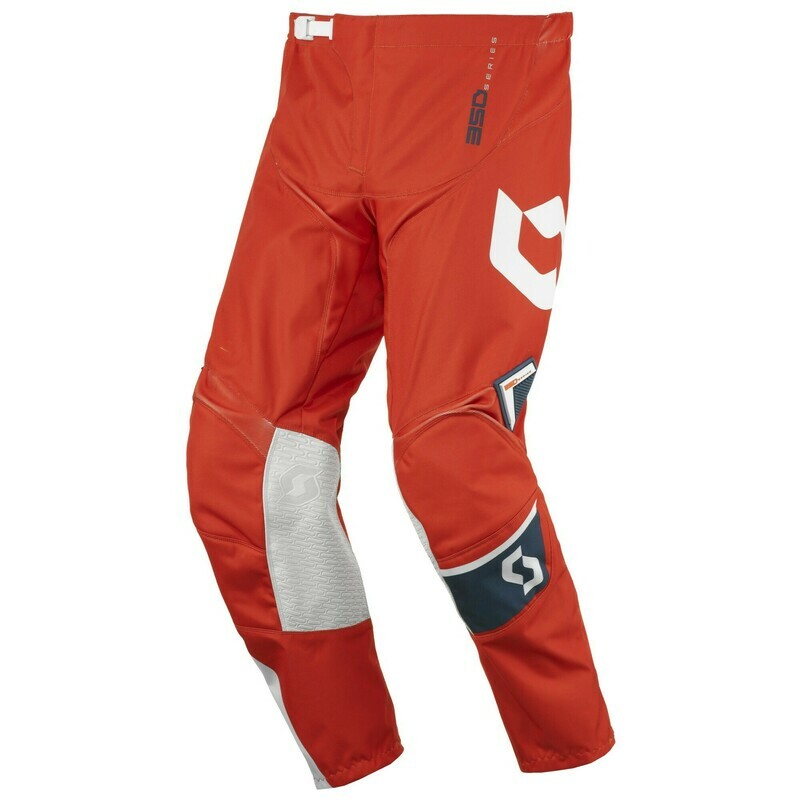Scott Junioru Bikses 350 DIRT KIDS Blue / Orange