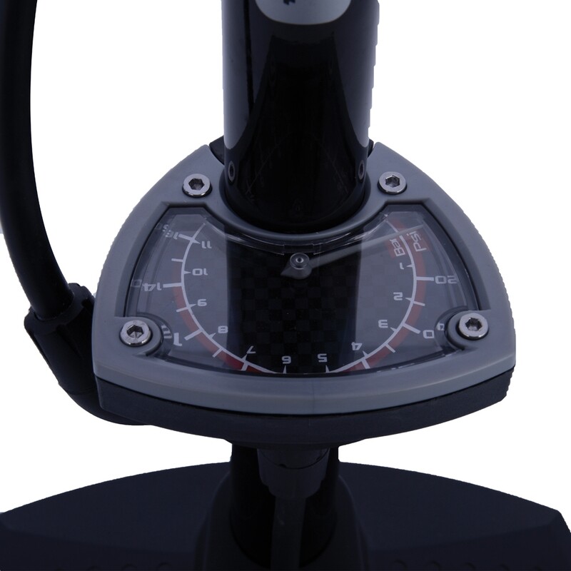 GAISA PUMPIS OXFORD "Airtrack Workshop Steel Floor Pump + Gauge"