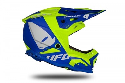 UFO Ķivere ECHUS Blue / Neon Yellow Matt