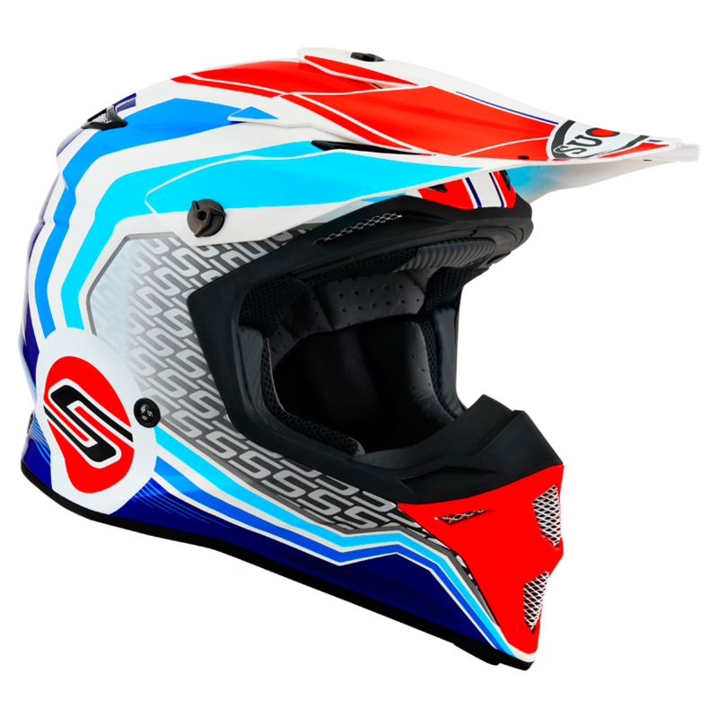SUOMY Ķivere MX SPEED PRO FORWARD Blue / White