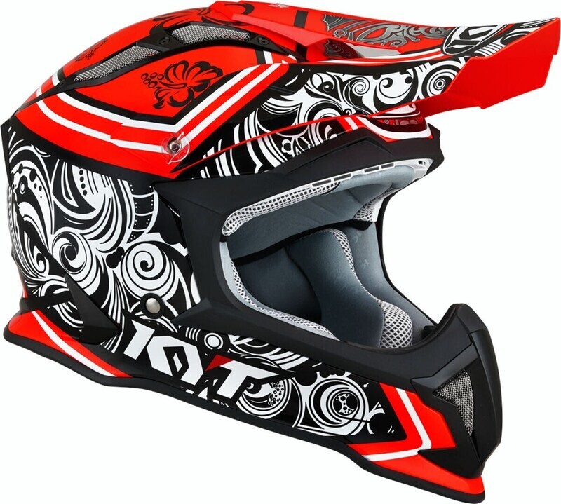 KYT Ķivere STRIKE EAGLE POTION RED
