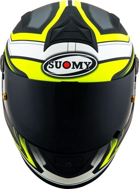 SUOMY Ķivere SR-SPORT ENGINE Matt Black / Yellow Fluo
