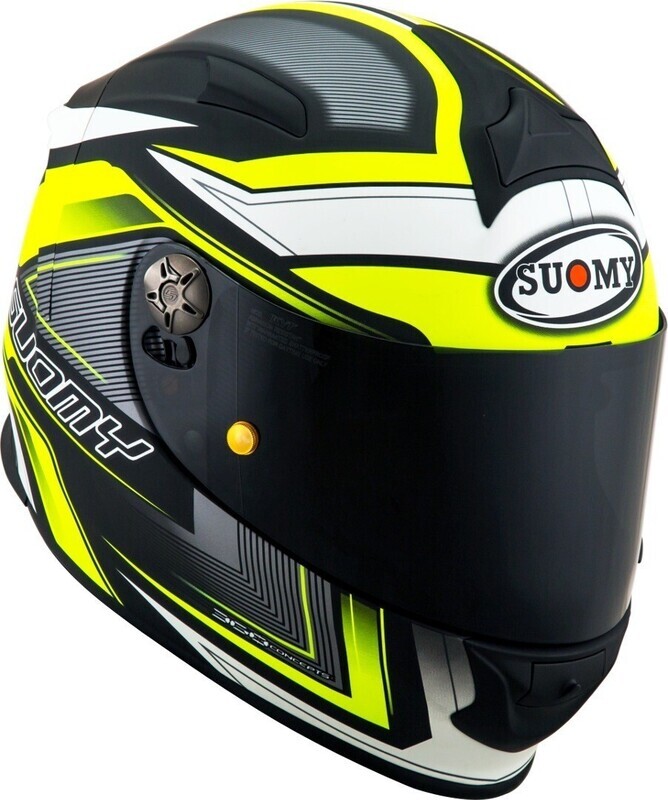 SUOMY Ķivere SR-SPORT ENGINE Matt Black / Yellow Fluo
