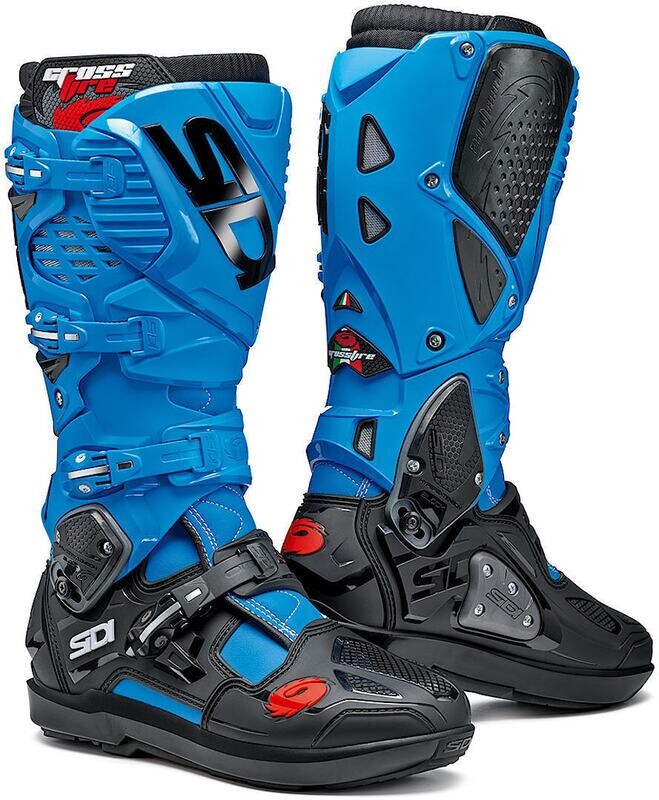 SIDI Zābaki CROSSFIRE 3 SRS LIGHT BLUE/BLACK