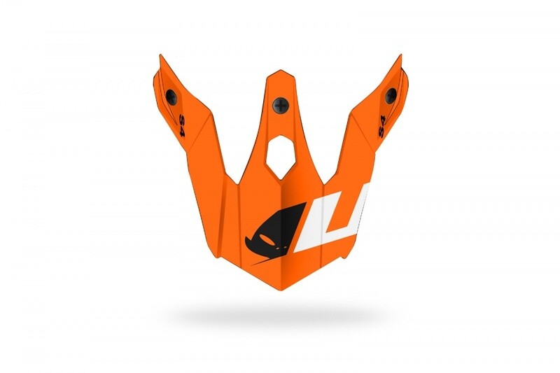 UFO BOY Neon Orange / Black Matt Bērnu Ķiveres Nags