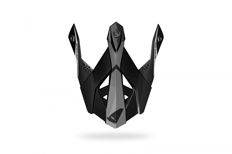 UFO INTREPID Black / Grey Matt Ķiveres Nags