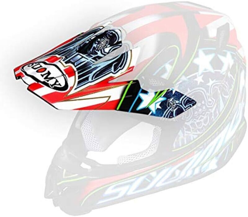 SUOMY MR JUMP EAGLE BLACK Ķiveres Nags