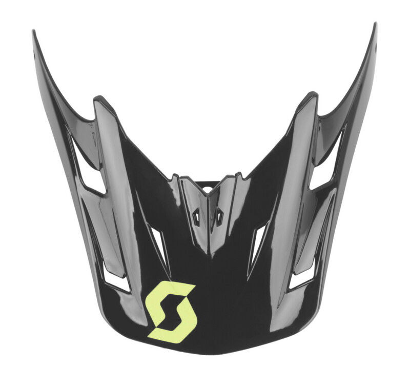 SCOTT 350 PRO Black / Yellow Bērnu Ķiveres Nags