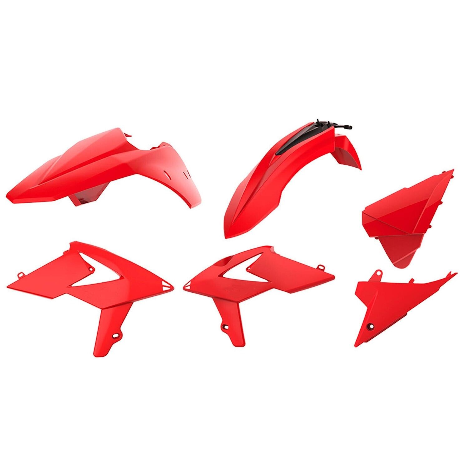 PLASTMASU KOMPLEKTS POLISPORT BETA RR 2T/4T &#39;13-17 SARKANS