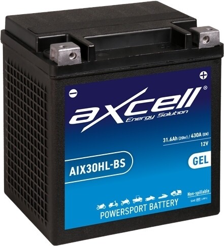 AKUMULATORS AXCELL AIX30HL-BS GEL 12V