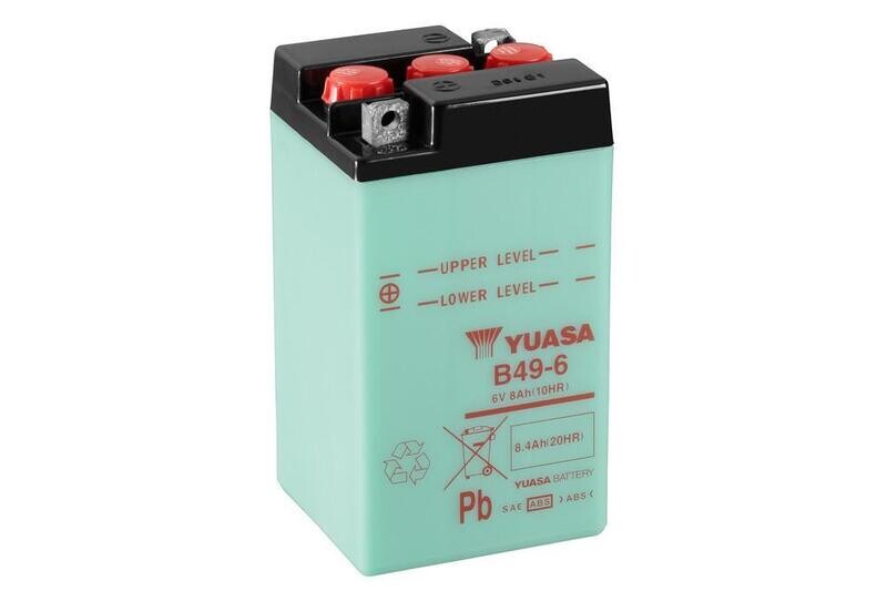 AKUMULATORS YUASA B49-6 6V 8.4Ah CONVENTIONAL