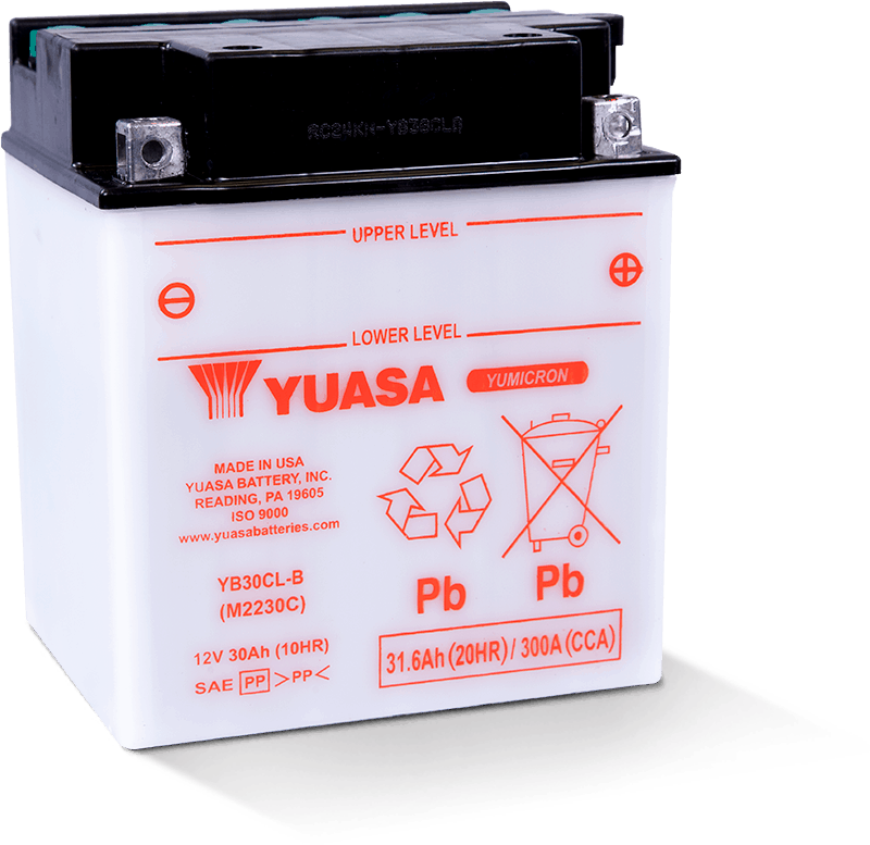 AKUMULATORS YUASA YB30CL-B 12V 31.6Ah HIGH PERFORMANCE