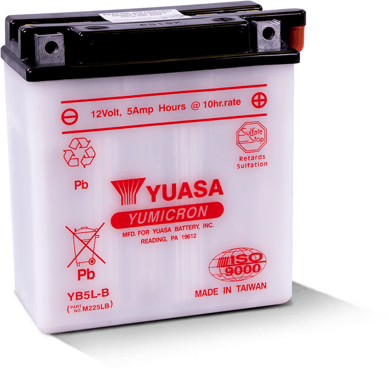 AKUMULATORS YUASA YB5L-B 12V 5Ah YUMICRON
