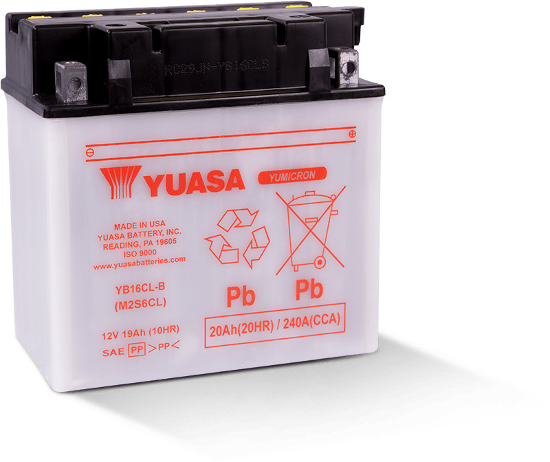 AKUMULATORS YUASA YB16CL-B 12V 19Ah YUMICRON