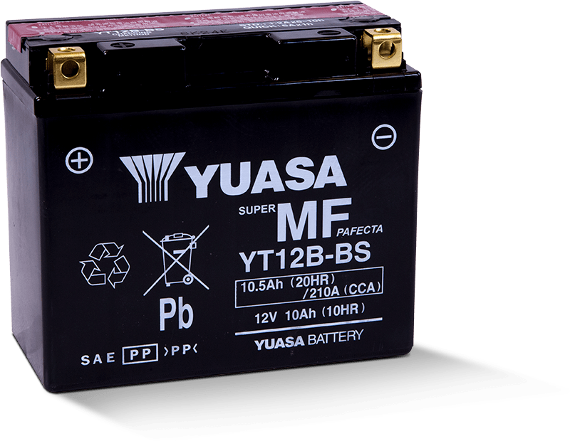AKUMULATORS YUASA YT12B-BS 12V 10Ah MAINTENANCE FREE