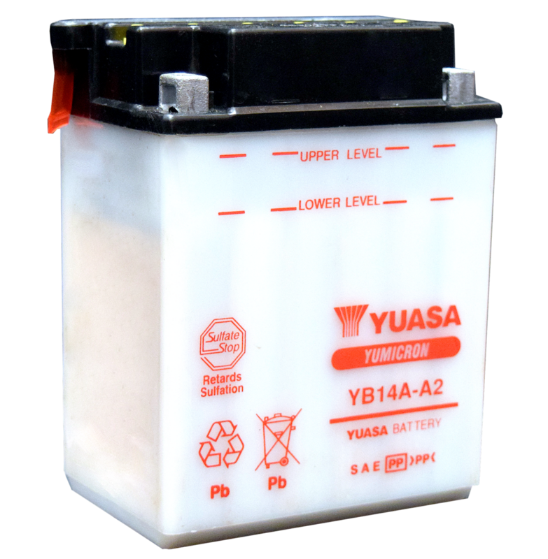 AKUMULATORS YUASA YB14A-A2 12V 14Ah YUMICRON