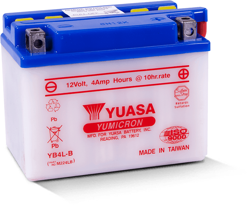 AKUMULATORS YUASA YB4L-B 12V 4Ah YUMICRON