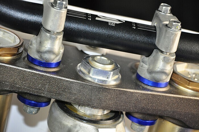 STŪRES STIPRINĀJUMU BUKSES SCAR YAMAHA FANTIC BLUE
