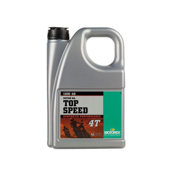 MOTOREX Dzinēja Eļļa TOP SPEED 4T SAE 10W/40 MA2 4l
