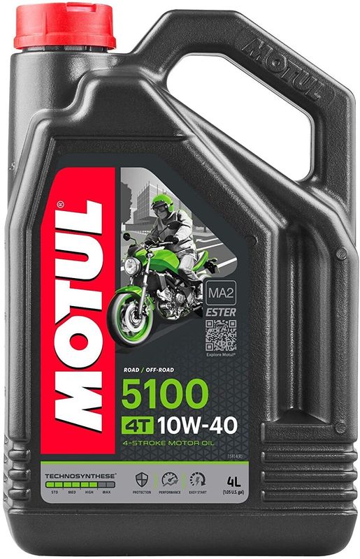 Motul Dzinēja Eļļa 5100 4T 10W40 4L