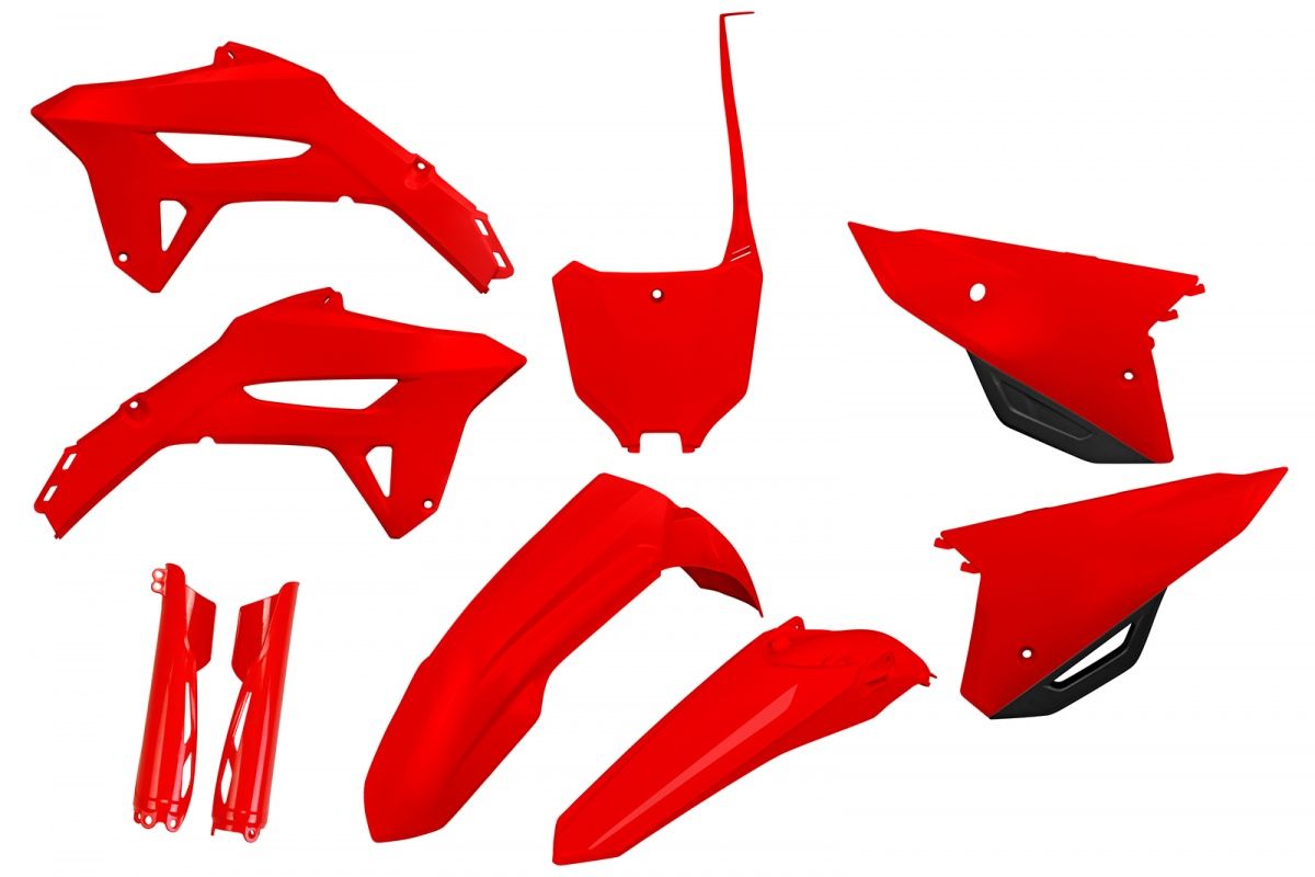 UFO PLASTMASU KOMPLEKTS HONDA CRF2503 &#39;22-23 CRF450R &#39;21-23