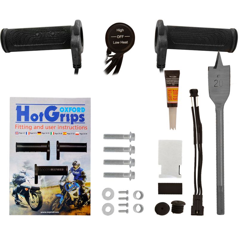 APSILDĀMIE ROKTURI OXFORD HOT GRIPS SCOOTER