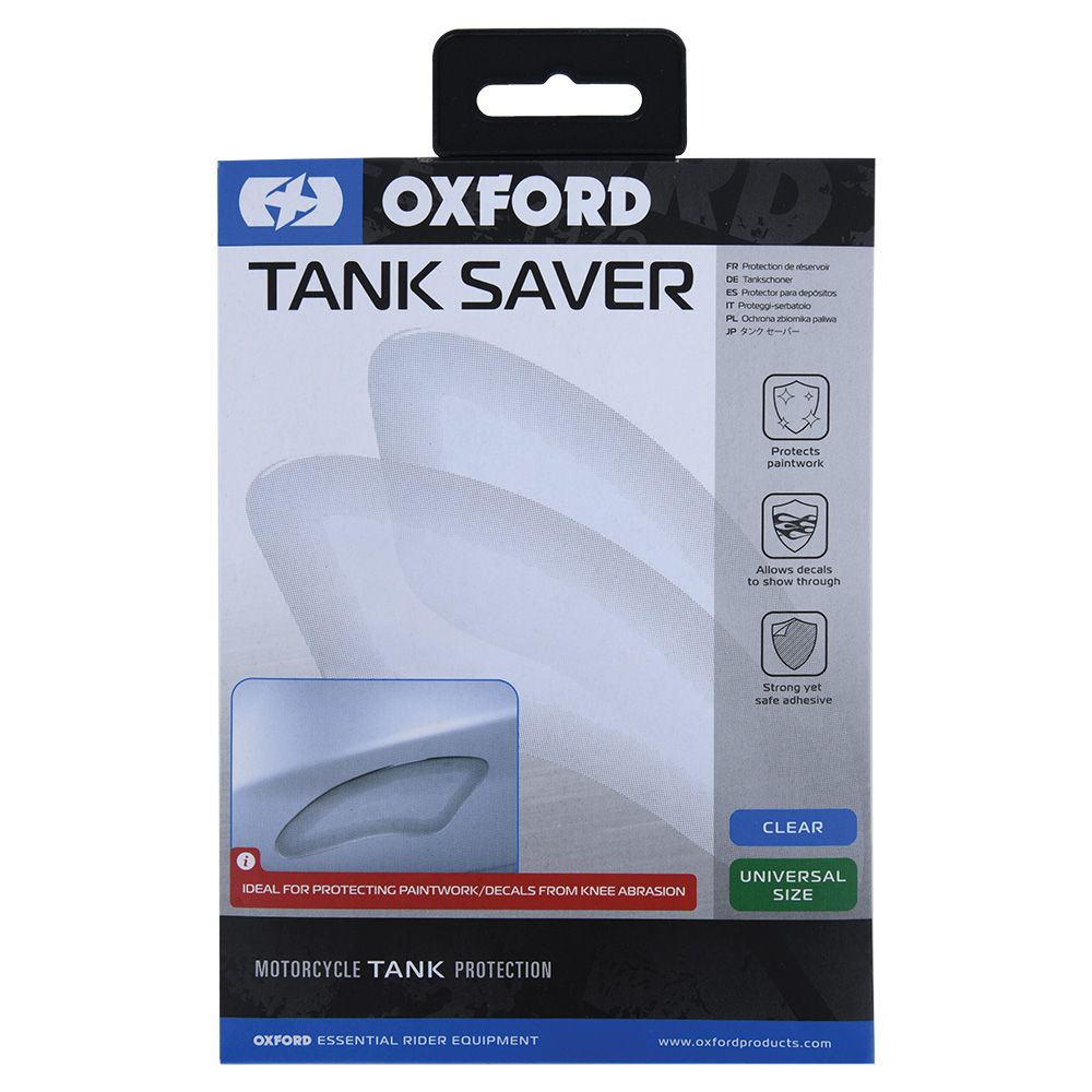 Oxford Uzlīmes Bākai TANK SAVER CLEAR