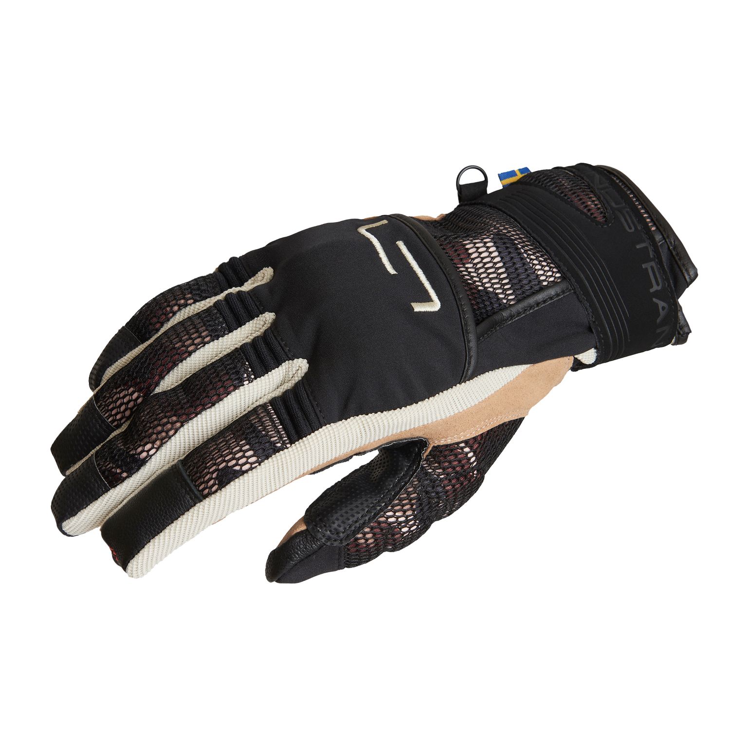 Lindstrands Cimdi NYHUSEN Black / Khaki