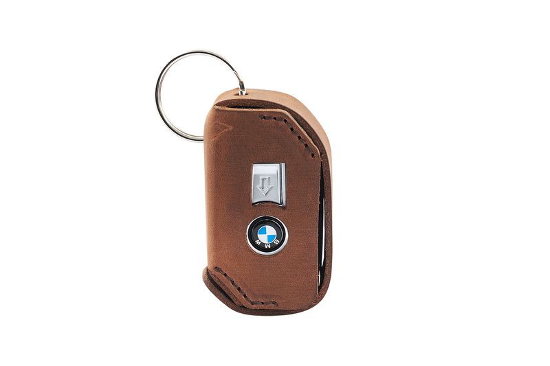 Wunderlich BMW Atslēgas Ietvars Brūna Āda
