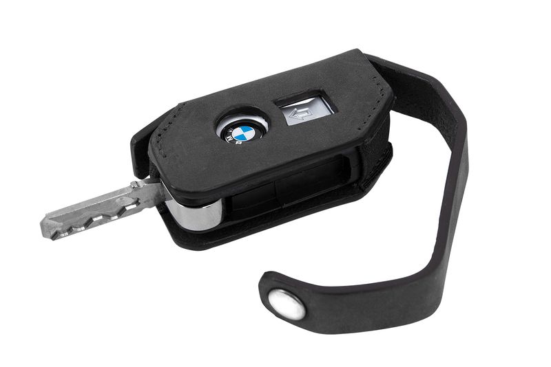 Wunderlich BMW Atslēgas Ietvars Melna Āda