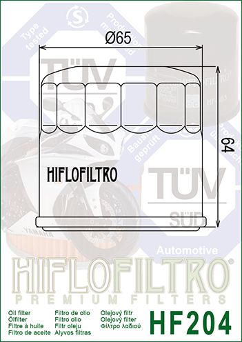 EĻĻAS FILTRS HF204