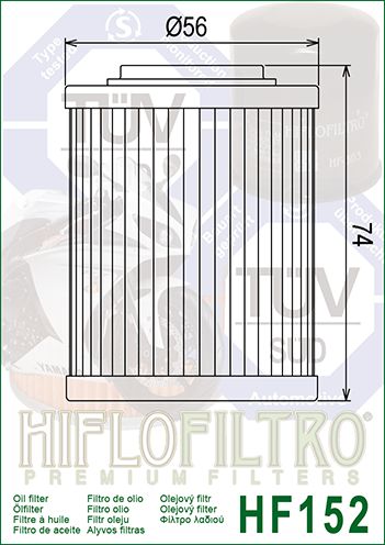 EĻĻAS FILTRS HF152